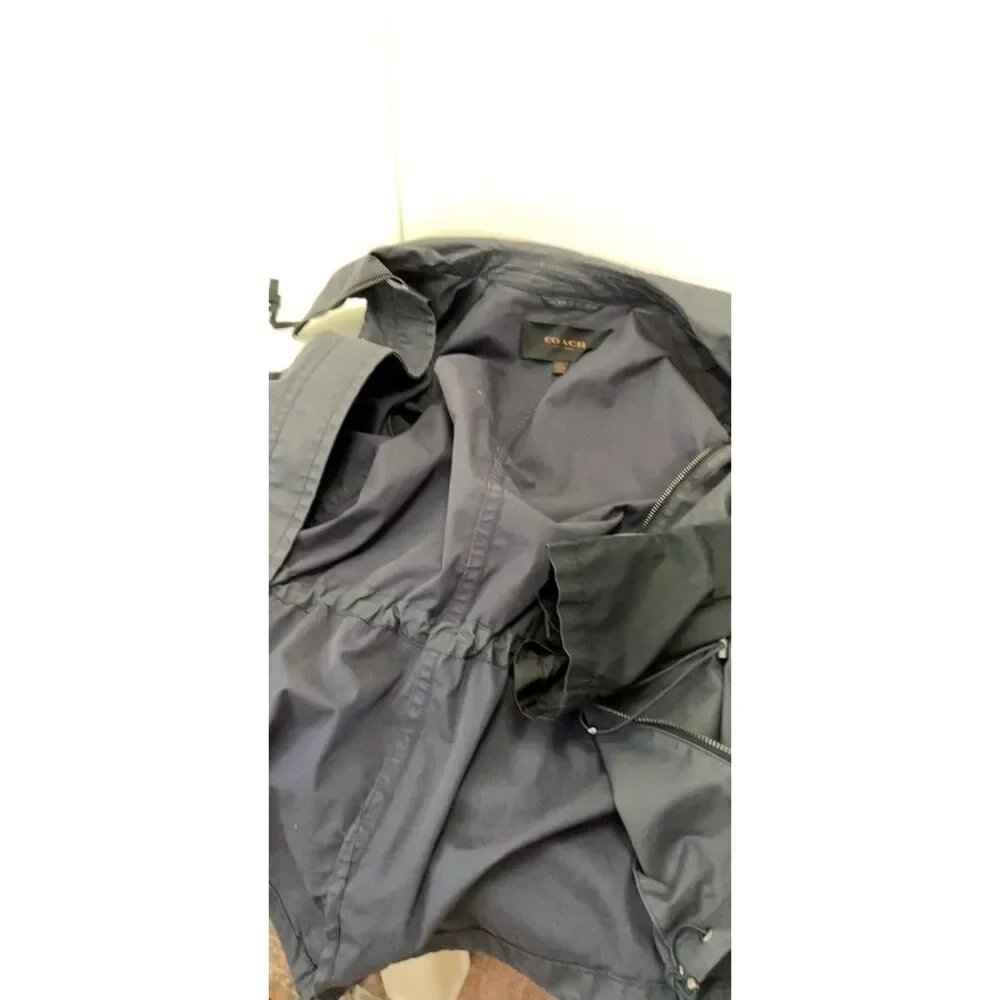 Coach Utility/Trench Jacket. Size M. - Picture 5 of 9